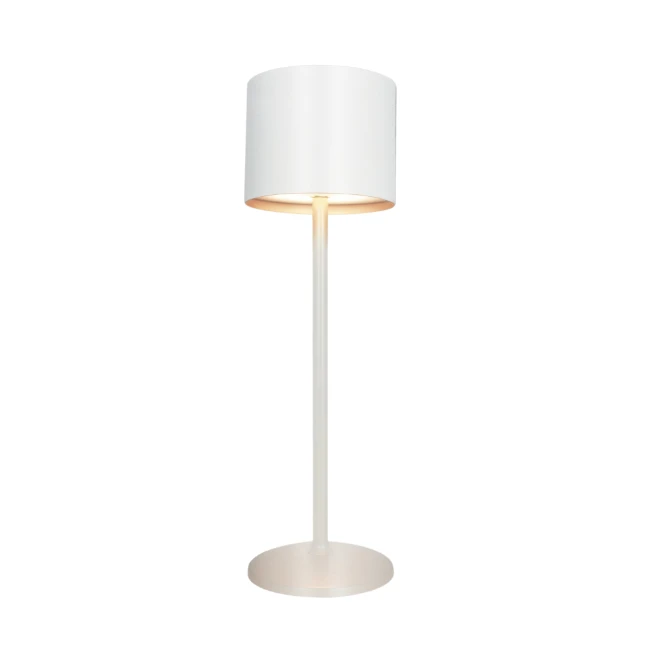 Immagine di Preqù Lampada da Tavolo Allegra Ricaricabile Cilindro h37 cm 