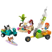 LEGO Friends Avventure Canine su Windskate e Sidecar 42641