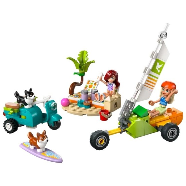 LEGO Friends Avventure Canine su Windskate e Sidecar 42641