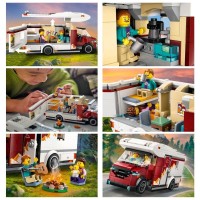 LEGO City Camper Van delle Vacanze d’Avventura 60454