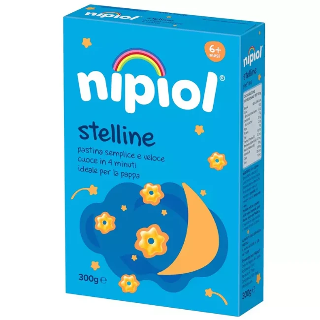 Immagine di Nipiol Pastina Stelline con Farina di Grano Tenero 300gr