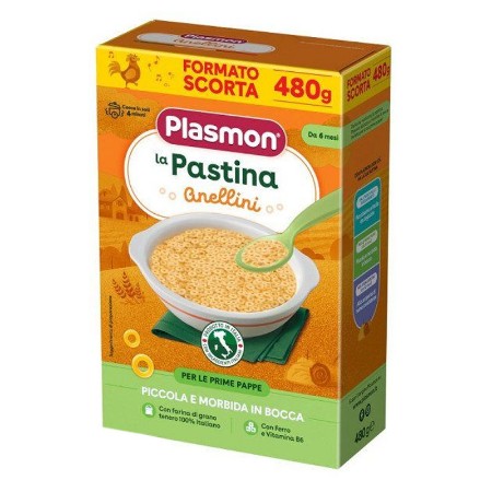 Immagine di Plasmon La Pastina Anellini 480gr