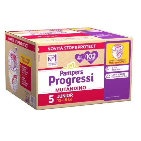 Immagine di Pampers Progressi Mutandino Esapack 5 Junior - 102 pz