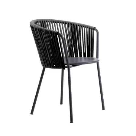Immagine di Vermobil Poltrona Daisy Rope Grigio Antico 