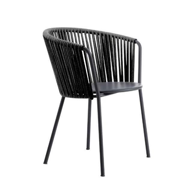 Immagine di Vermobil Poltrona Daisy Rope Grigio Antico 