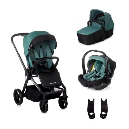 Immagine di Be Cool Trio Stratos con Passeggino Reclinabile Navicella e Ovetto - da 0 a 4 anni