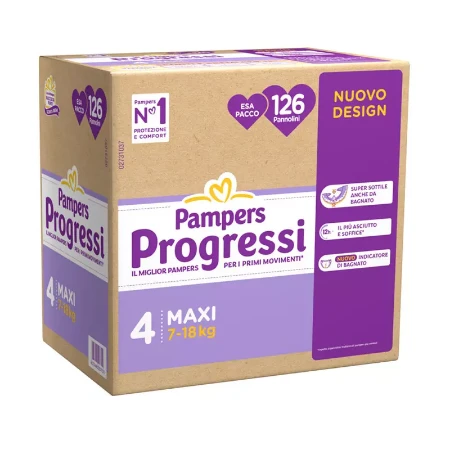 Immagine di Pampers Progressi Maxi Pannolini tg 4 Esapack 126pz