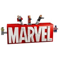 LEGO Marvel Logo e Minifigure MARVEL 76313