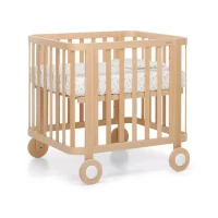 Immagine di Foppapedretti Evo Culla Neonato in Legno Evolutiva con Materasso incluso
