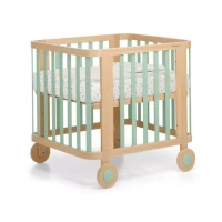 Immagine di Foppapedretti Evo Culla Neonato in Legno Evolutiva con Materasso incluso