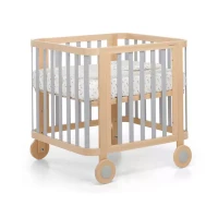 Immagine di Foppapedretti Evo Culla Neonato in Legno Evolutiva con Materasso incluso