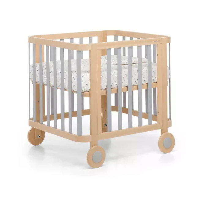Immagine di Foppapedretti Evo Culla Neonato in Legno Evolutiva con Materasso incluso