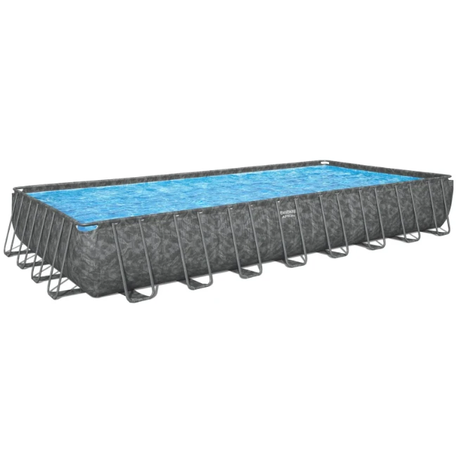 Immagine di Bestway Piscina Rettangolare APX 365 - 561KJ - 956x488x132cm con Filtro a Sabbia