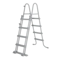 Immagine di Bestway Piscina Rettangolare Steel Pro Max 56671 Grigio Scuro - 488x244x122cm con Filtro a Sabbia