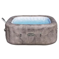 Immagine di Bestway Piscina Idromassaggio Gonfiabile Lay-Z-Spa Rome Airjet 180x180 cm 6001K