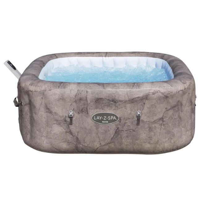 Immagine di Bestway Piscina Idromassaggio Gonfiabile Lay-Z-Spa Rome Airjet 180x180 cm 6001K