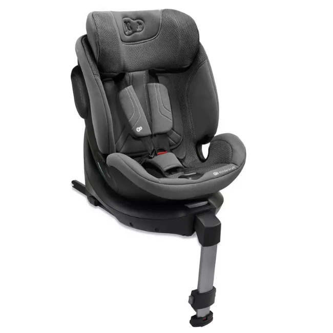 Immagine di Kinderkraft XRider 2 i-Size Seggiolino Auto 40-150cm con Base Isofix Girevole e Gamba di Supporto - da 0 a 12 anni