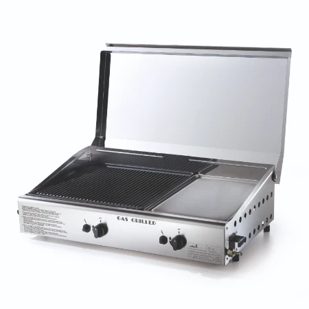 Immagine di Ompagrill Barbecue Plancha Double con Coperchio