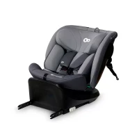 Immagine di Kinderkraft i-Grow Seggiolino Auto 40-150cm con Base Isofix Girevole e cinghia Top Tether - dalla nascita ai 12 anni
