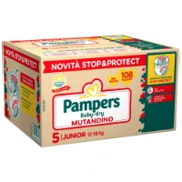 Pampers Mutandino Baby Dry Junior – Esapack da 108 Pannolini 
