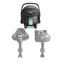 Immagine di Graco SnugLite i-Size Seggiolino Auto 40-75 cm per Neonato 0-12 Mesi - Leggero e Reclinabile