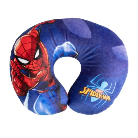 Immagine di Spiderman Cuscino da Viaggio per Bambini, Aereo e Auto, dai 12 Mesi