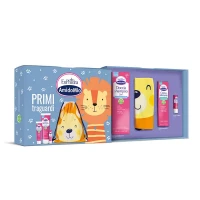 Immagine di EuPhidra Primi Traguardi – Cofanetto Regalo Bambino con Doccia Shampoo 2in1, Crema Idratante, Stick Labbra e Sacca Multiuso