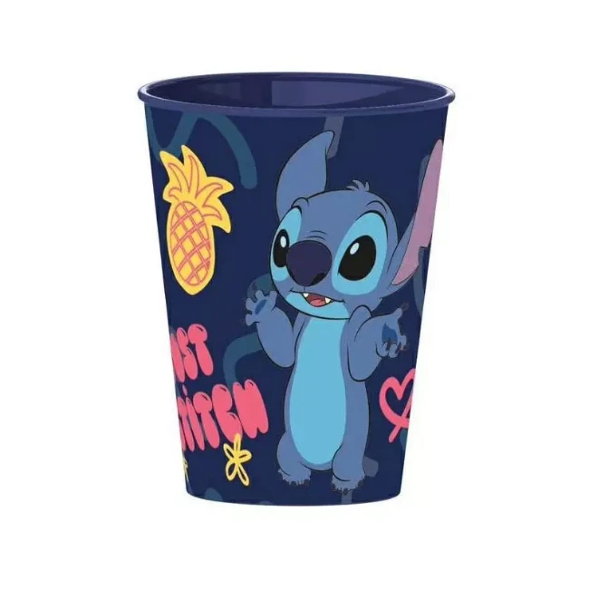 Immagine di Bicchiere Stitch in Plastica 260ml