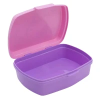 Immagine di Sandwich Box Hello Kitty Contenitore Porta Pranzo per Bambine - Chiusura Sicura 