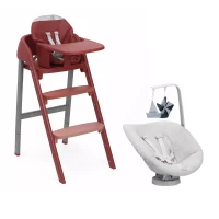 Immagine di Chicco Crescendo Up Sedia Evolutiva con Sdraietta inclusa, Trasformabile in Sedia Adulti - dalla Nascita