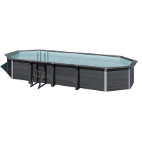 Immagine di Piscina Fuori Terra Ovale Avantgarde 804 x 386 x 124 cm con Filtro a Sabbia