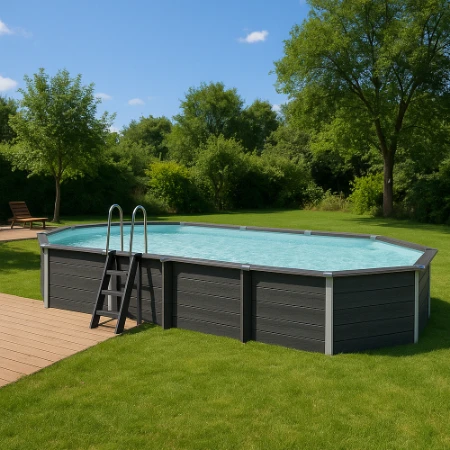 Immagine di Piscina Fuori Terra Ovale Avantgarde 804 x 386 x 124 cm con Filtro a Sabbia