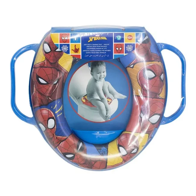 Immagine di Spiderman Riduttore WC Universale per Bambini 