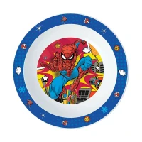 Immagine di Piatto Piano Spiderman per Bambini – Adatto al Microonde