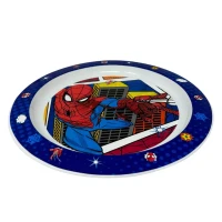 Immagine di Piatto Piano Spiderman per Bambini – Adatto al Microonde