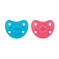 Immagine di Chicco Gommotto Luxe, Ciuccio in Silicone per Neonati 16-36 Mesi con Finitura SoftSense
