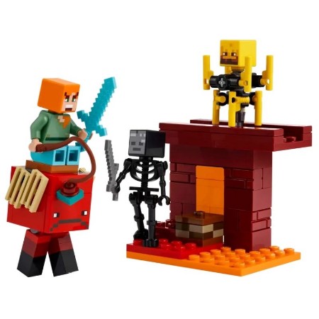 LEGO Minecraft Battaglia sul Ponte del Nether 21266