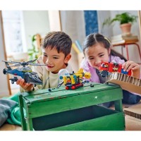 LEGO City Elicottero, Autopompa e Sottomarino 60462
