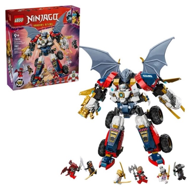 LEGO Ninjago Mech Ultra Combinatore di Zane 71834