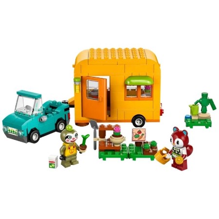 LEGO Animal Crossing La Roulotte e il Negozio di Giardinaggio di Florindo 77054