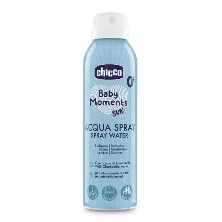 Immagine di Chicco Acqua Spray Neonato Rinfrescante - Proprietà Lenitive e Idratanti 150ml