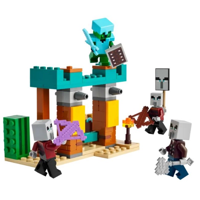 Paniate LEGO Minecraft Pattuglia nel Deserto della Bestia 21267