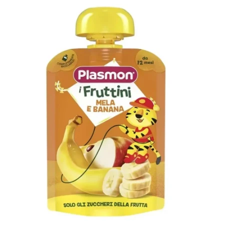 Immagine di Plasmon Pouch Fruttini Mela e Banana 130gr
