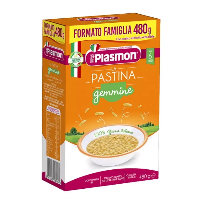 Immagine di Plasmon La Pastina Gemmine - Formato Famiglia 480 gr