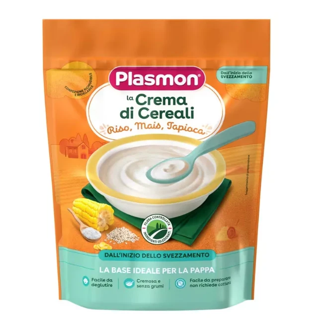 Immagine di Plasmon Crema Cereali di Riso, Mais e Tapioca - Senza Cottura 200gr