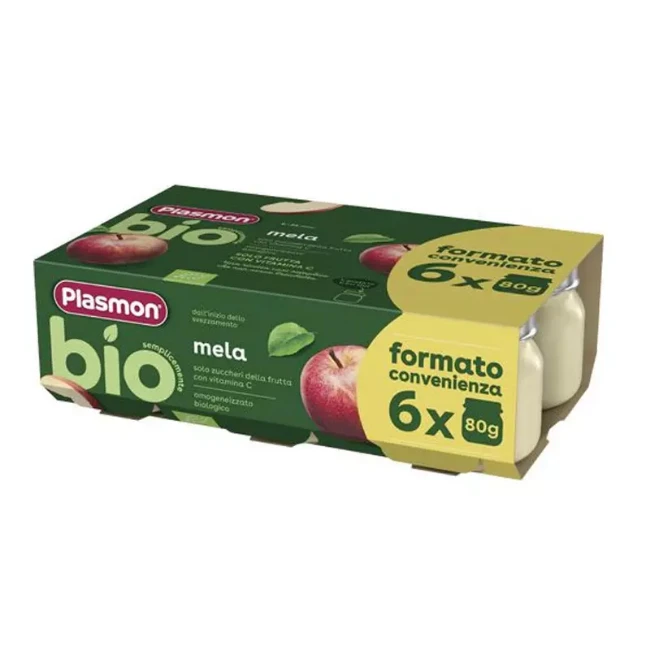 Immagine di Plasmon Bio Omogeneizzato Mela 6x80gr
