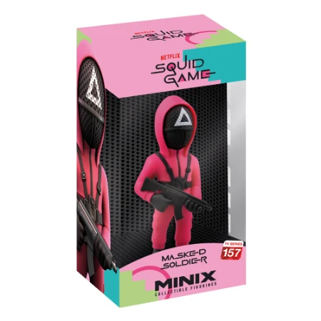 Immagine di Minix - Squid Game Masked Triangle Guard - Statuetta da Collezione in PVC 12 cm