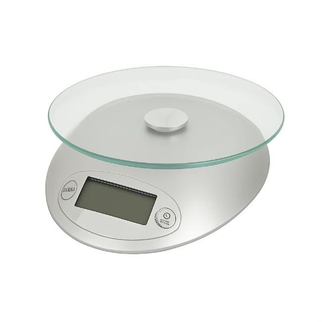 Immagine di Bilancia Elettronica da Cucina 5 kg con Piano in Vetro