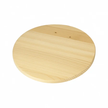 Immagine di Tagliere Rotondo con Base Rotante Ø 35 cm in Legno