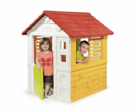 Casetta Gioco Smoby Jura Lodge Green - In Plastica Riciclata, Con Finestre E Mangiatoia Uccelli, Da 2 Anni - Foto 7